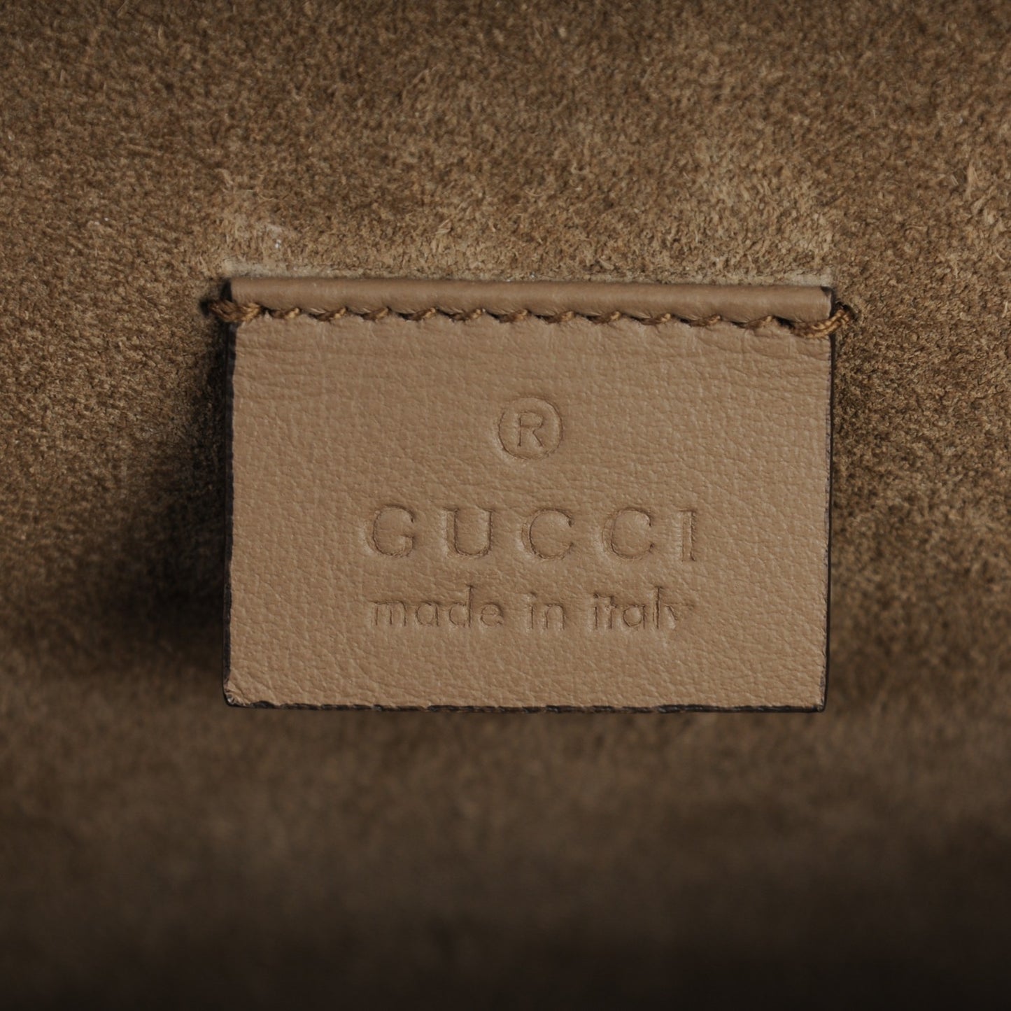 GG Supreme Monogram Medium Dionysus Shoulder Bag Taupe