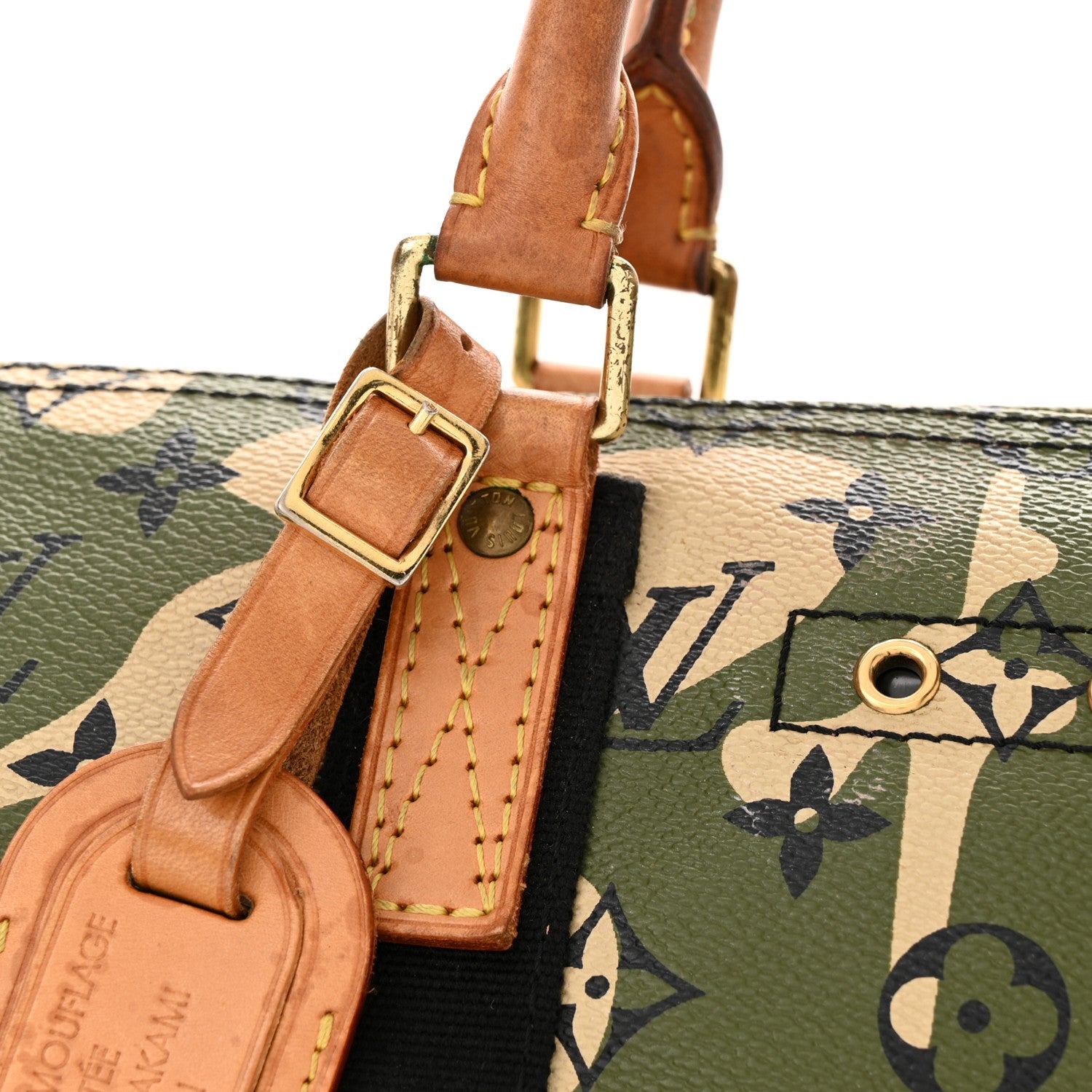 Louis Vuitton Monogram Camouflage Speedy 35 17 of 29