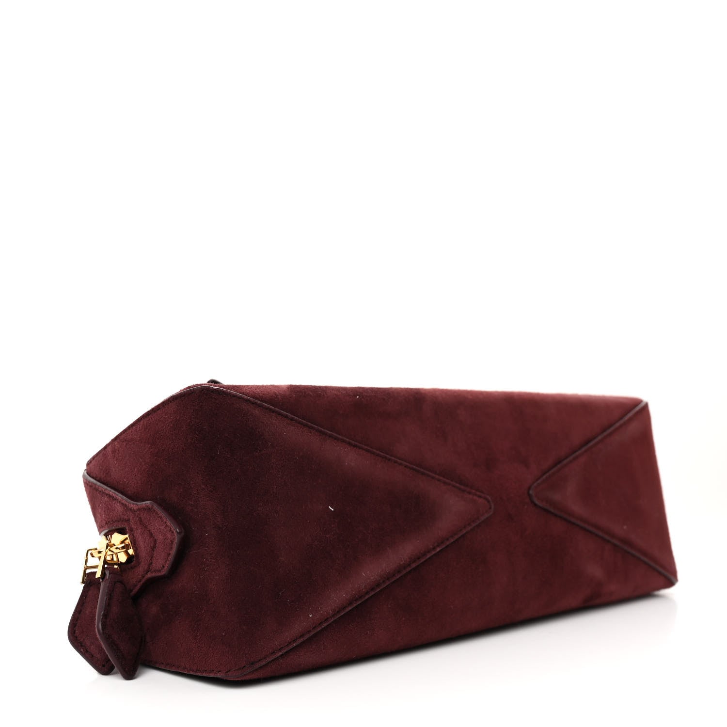 Alaia Suede Goatskin Medium Le Teckel Bag Rouge Grenat 5 of 10
