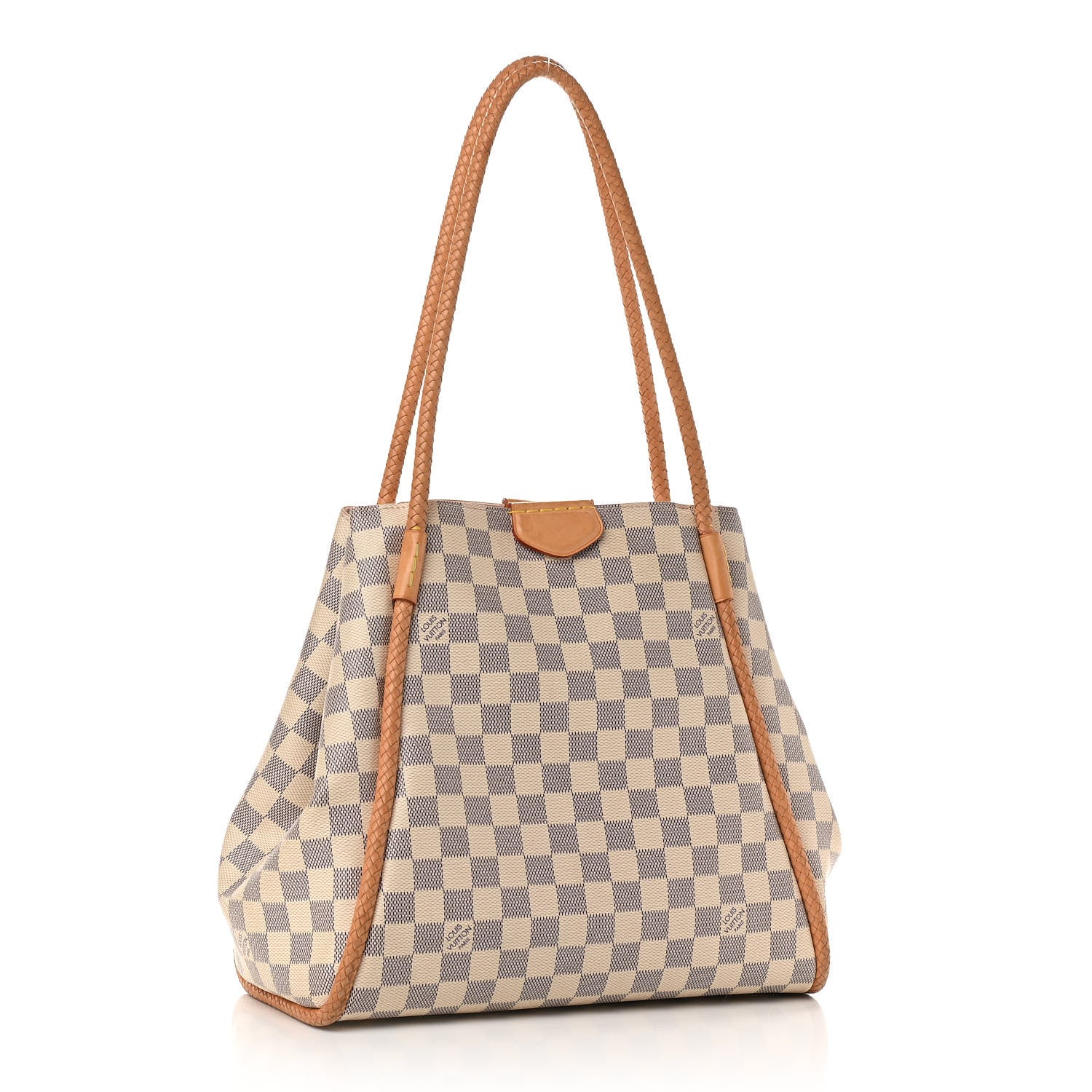 Louis Vuitton Damier Azur Propriano Rose Ballerine 3 of 10
