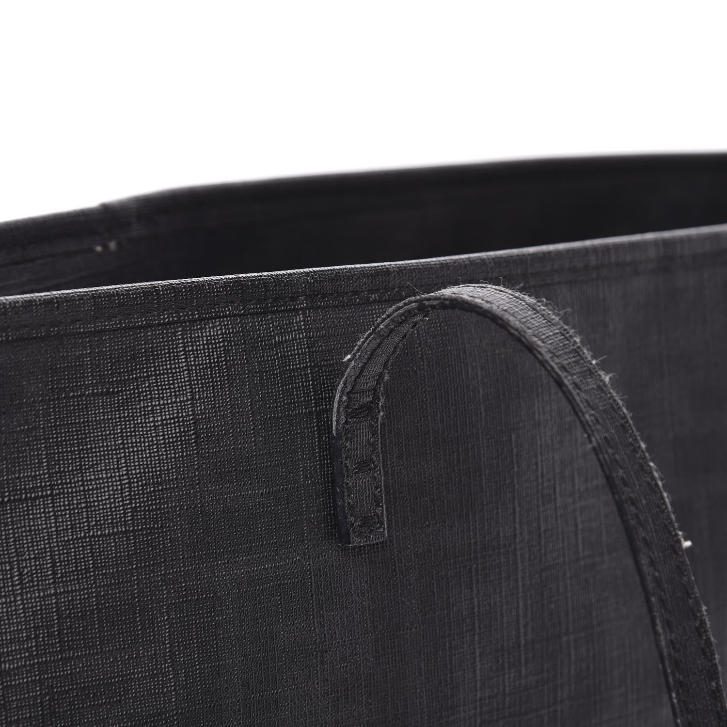 Fendi Zucca Spalmati Small Roll Tote Black 10 of 16