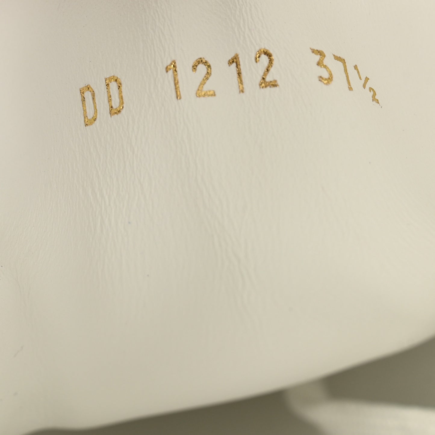 Lambskin Embossed Monogram Time Out Sneakers 37.5 White