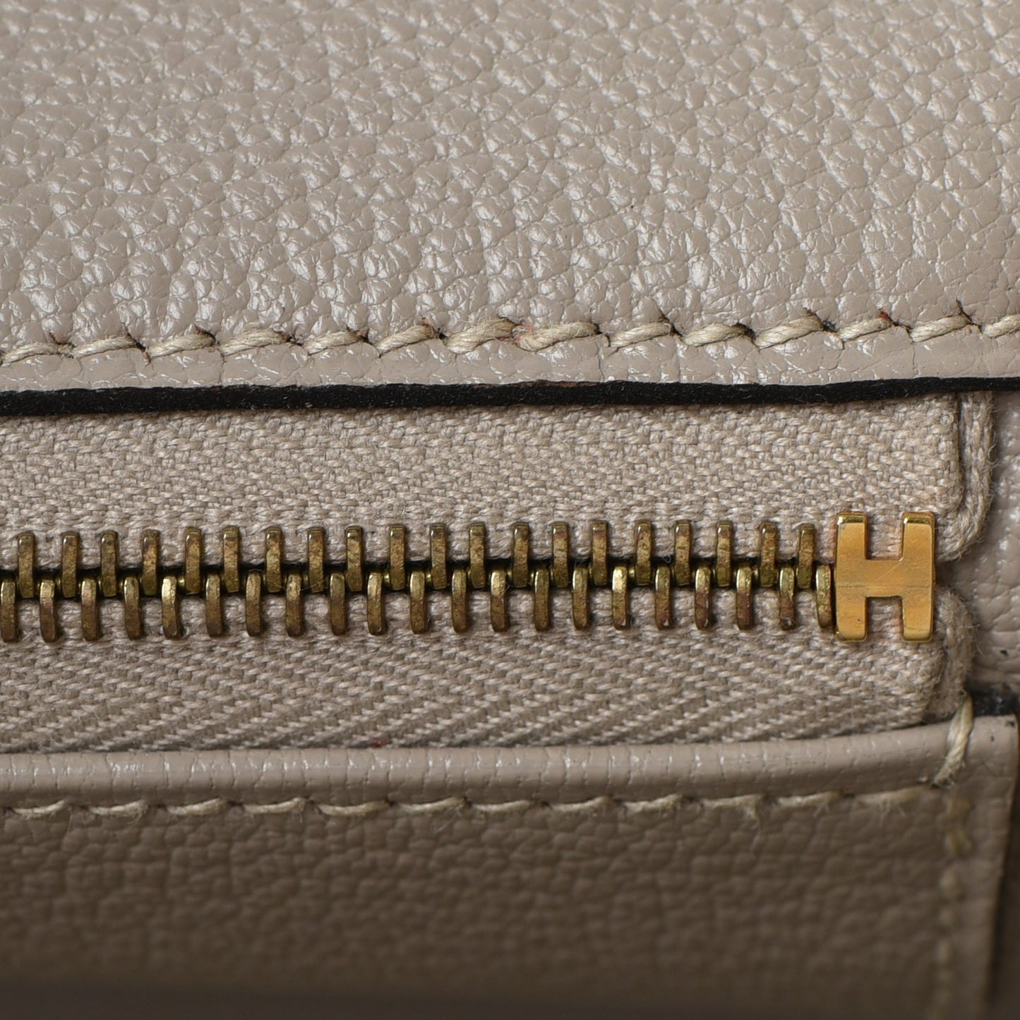 Togo Birkin 35 Gris Tourterelle