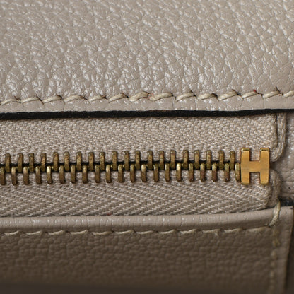 Hermes Togo Birkin 35 Gris Tourterelle 20 of 36