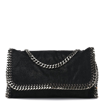 Stella McCartney Shaggy Deer Falabella Crossbody Clutch Black 1 of 13