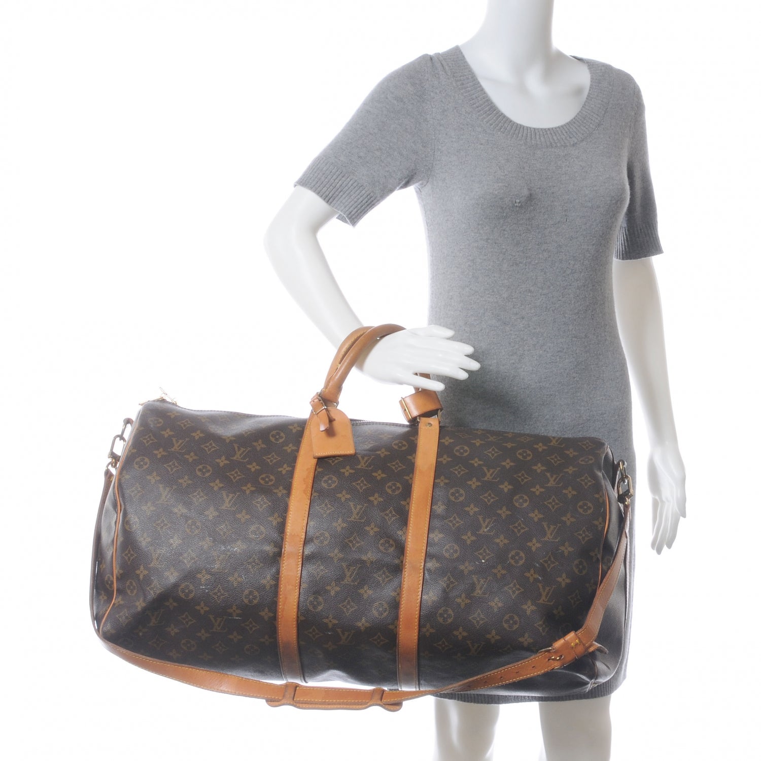 Louis Vuitton Monogram Keepall Bandouliere 60 2 of 7