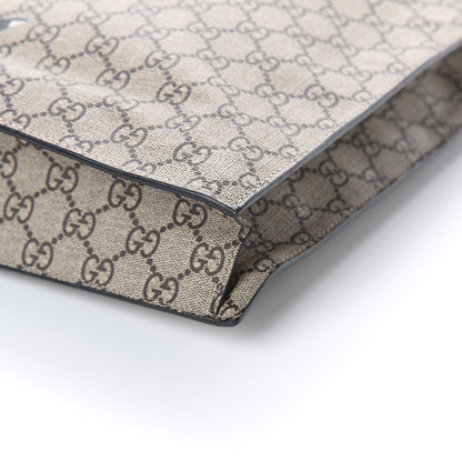 Gucci Soft GG Supreme Monogram Kingsnake Vertical Tote Black 8 of 8