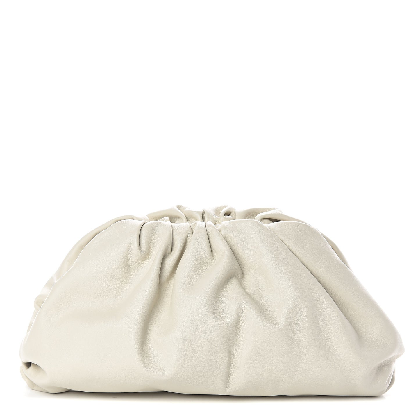 Smooth Butter Calf The Pouch Oversized Clutch Mist