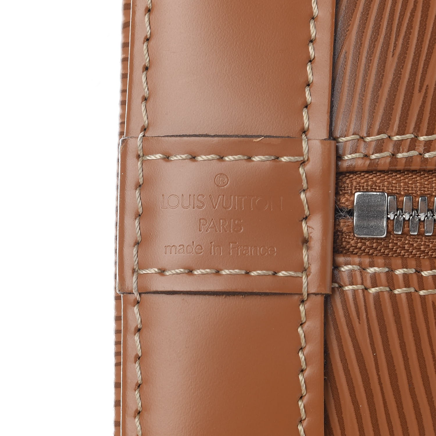 Louis Vuitton Epi Alma PM Cannelle 7 of 14