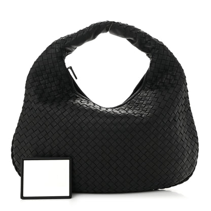 Bottega Veneta Nappa Intrecciato Medium Veneta Hobo Black 3 of 11