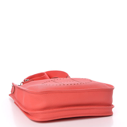 Hermes Taurillon Clemence Evelyne III PM Rose Jaipur 4 of 10