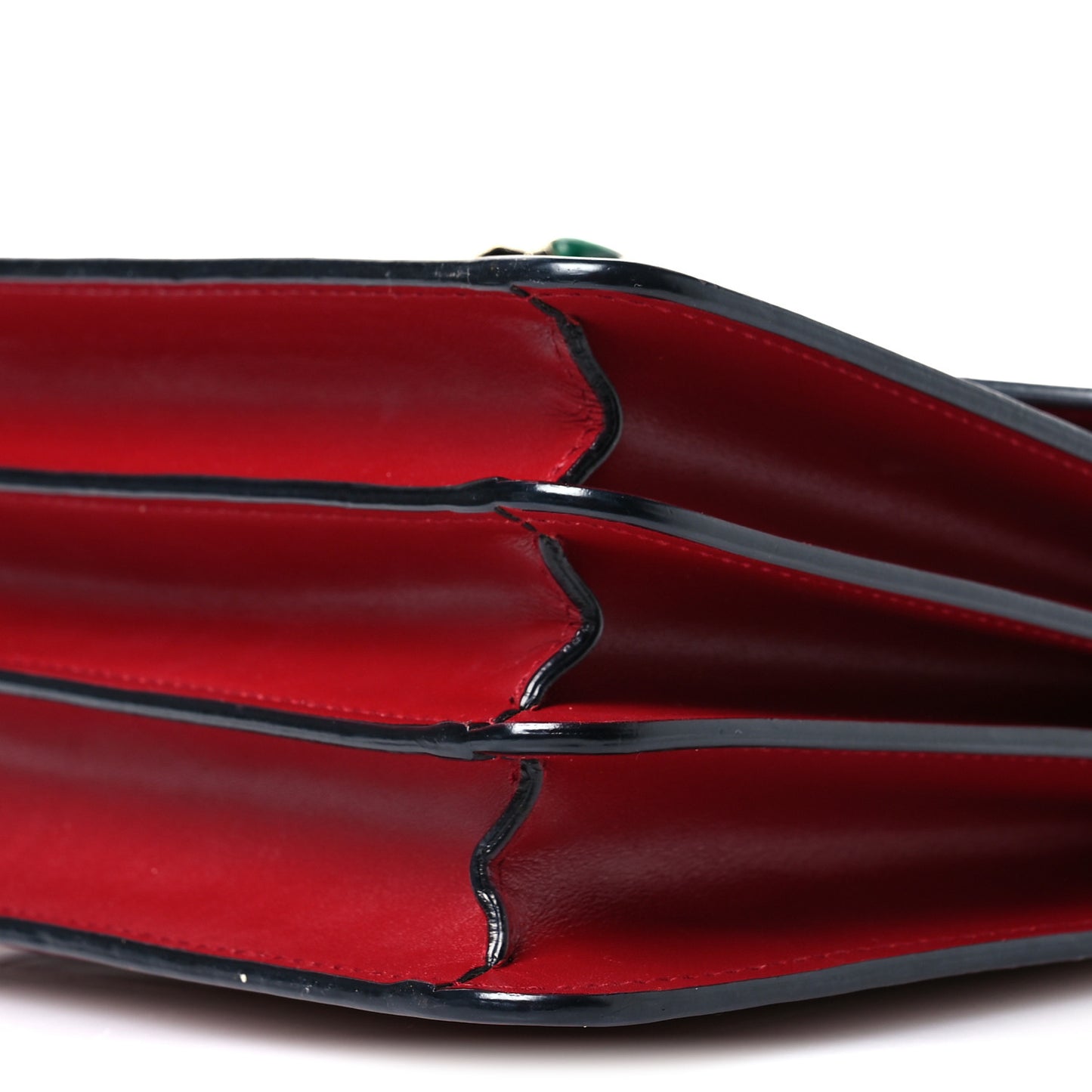 Calfskin Serpenti Forever Top Handle Red