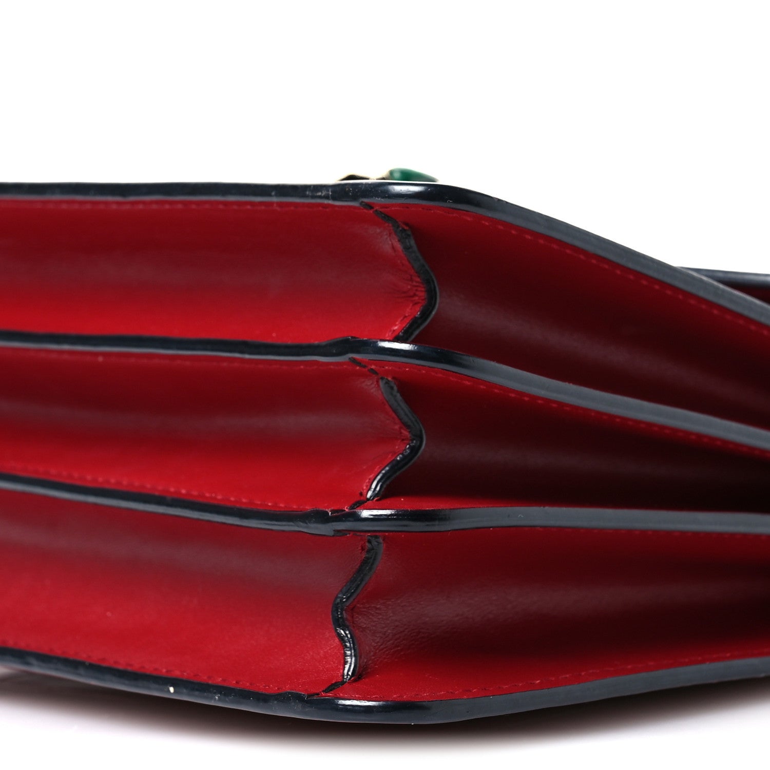 Bulgari Calfskin Serpenti Forever Top Handle Red 11 of 12