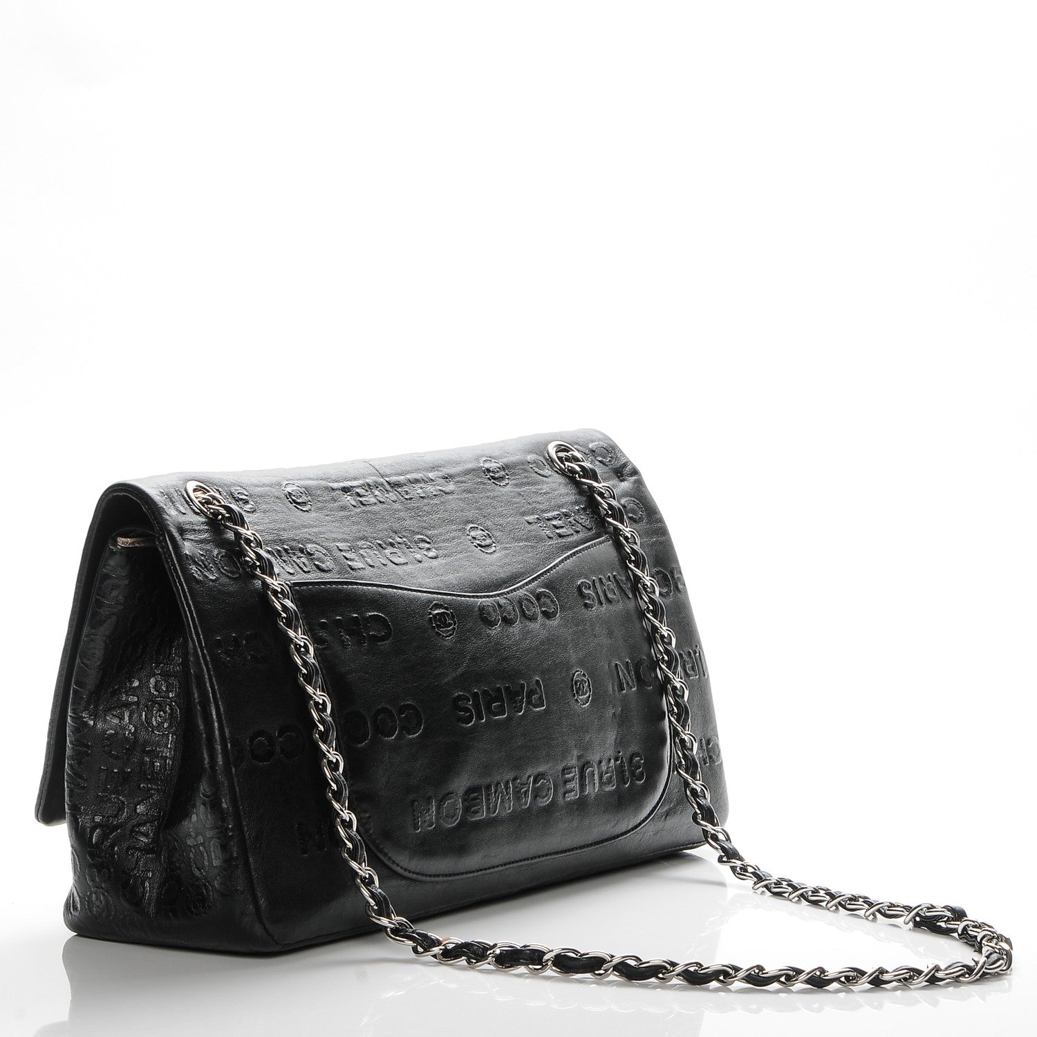 Chanel Calfskin Unlimited Jumbo Double Flap Black 3 of 8