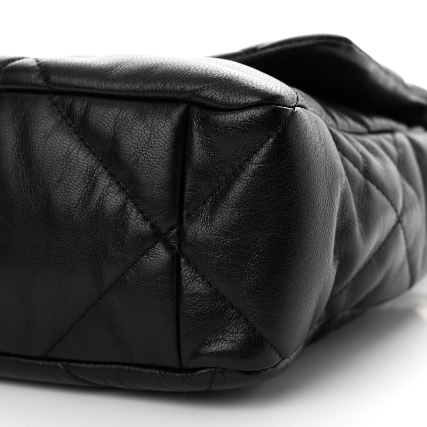 Chanel Goatskin Quilted Large Chanel 19 Flap Black 10 of 10