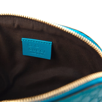 Gucci Microguccissima GG Cosmetic Case Deep Cobalt 8 of 12