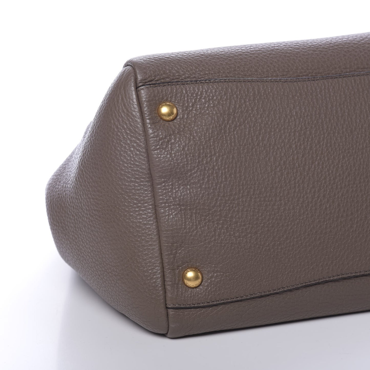 Vitello Daino Shopping Satchel Argilla