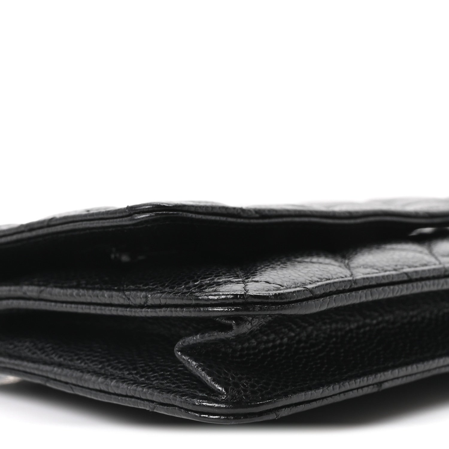 Chanel Caviar Quilted Wallet on Chain WOC Black 9 of 10