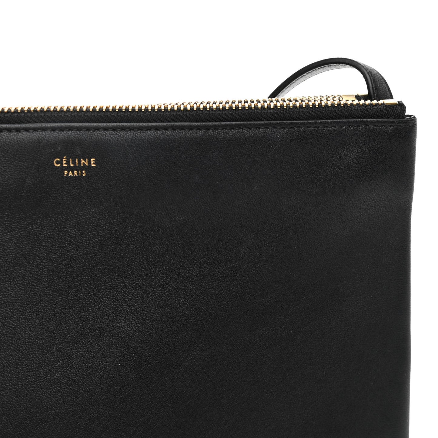 Lambskin Large Trio Crossbody Bag Black