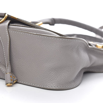 Chloe Calfskin Small Marcie Satchel Cashmere Grey 10 of 12