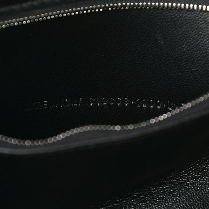 Balenciaga Grained Calfskin Medium Hourglass Top Handle Bag Black 7 of 10