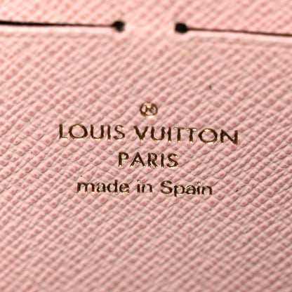 Louis Vuitton Monogram Clemence Wallet Rose Ballerine 6 of 13