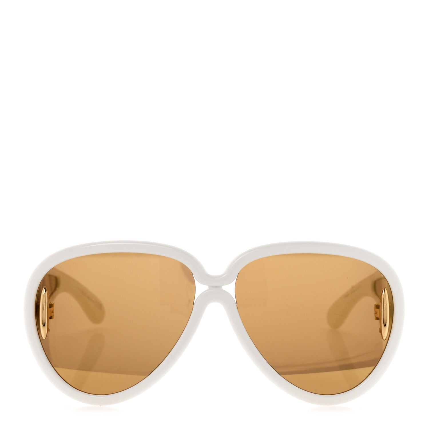 Loewe Acetate Pilot Mask sunglasses LW40132I White 2 of 7