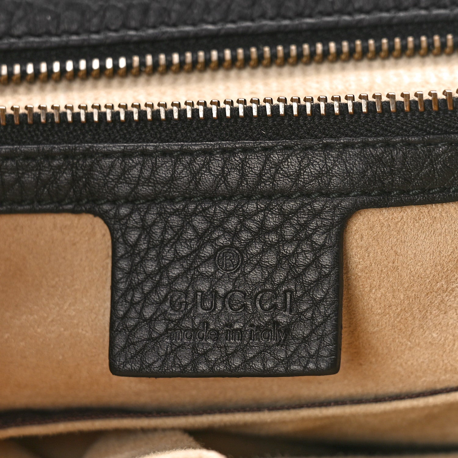 Gucci Cellarius Calfskin 1973 Shoulder Bag Black 6 of 9