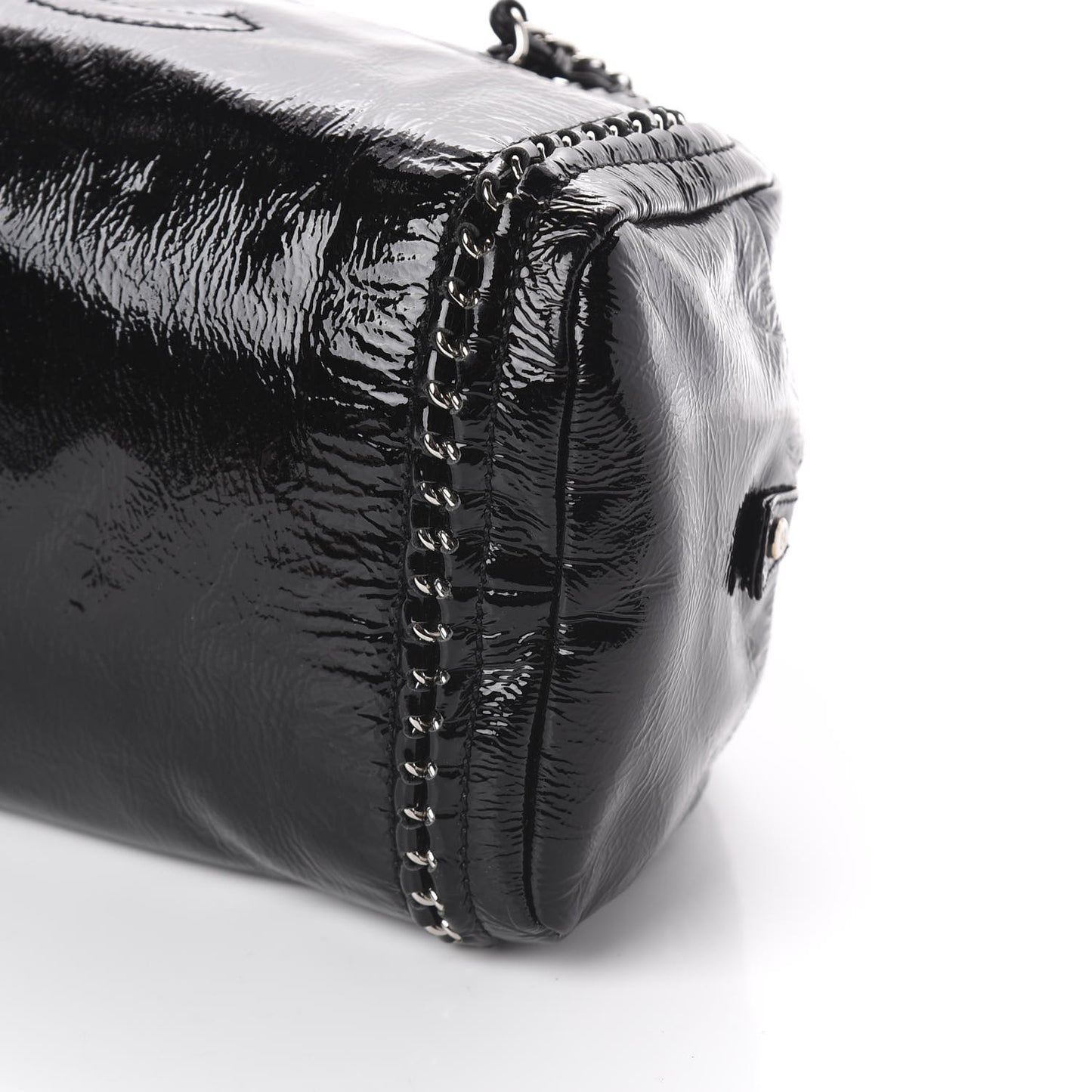 Patent Medium Luxe Ligne Bowler Black