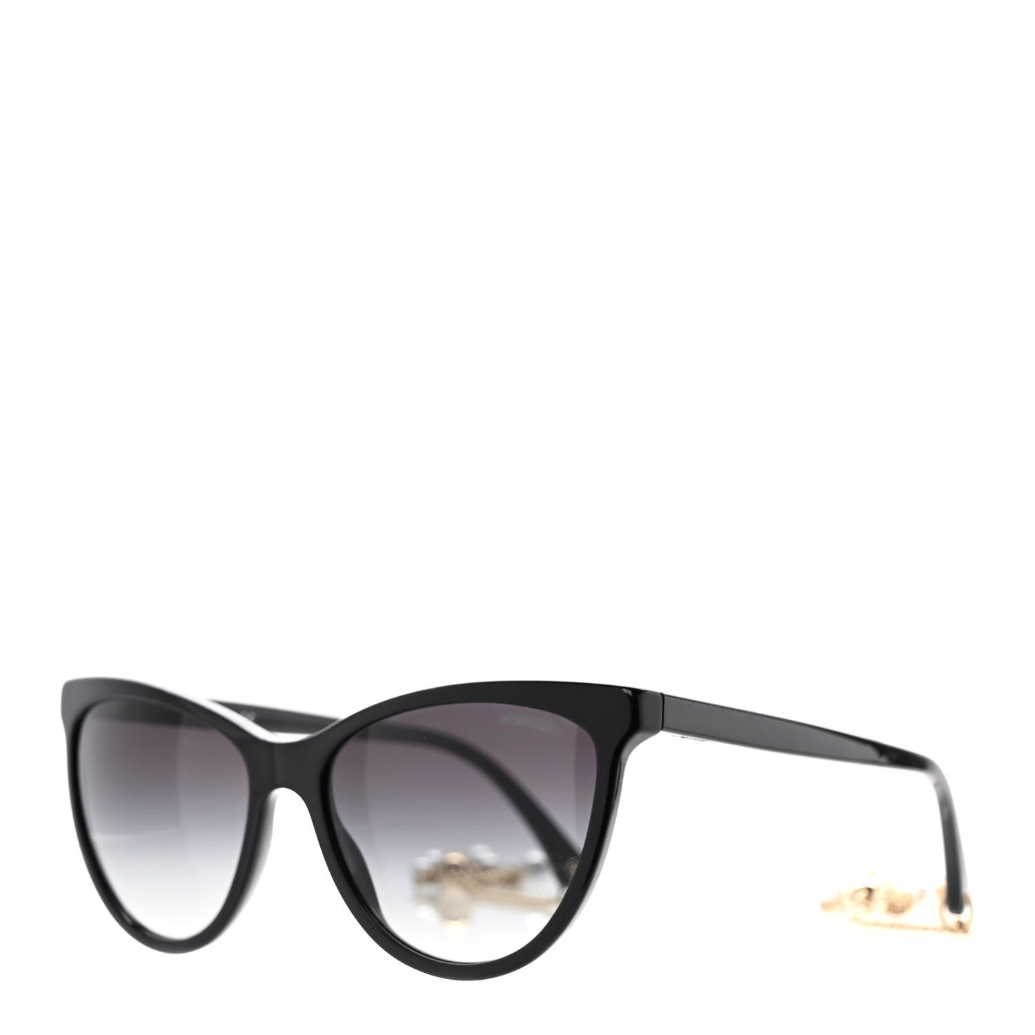 Chanel Acetate Fantasy Pearl Cat Eye Sunglasses 5341-H Black 1 of 8