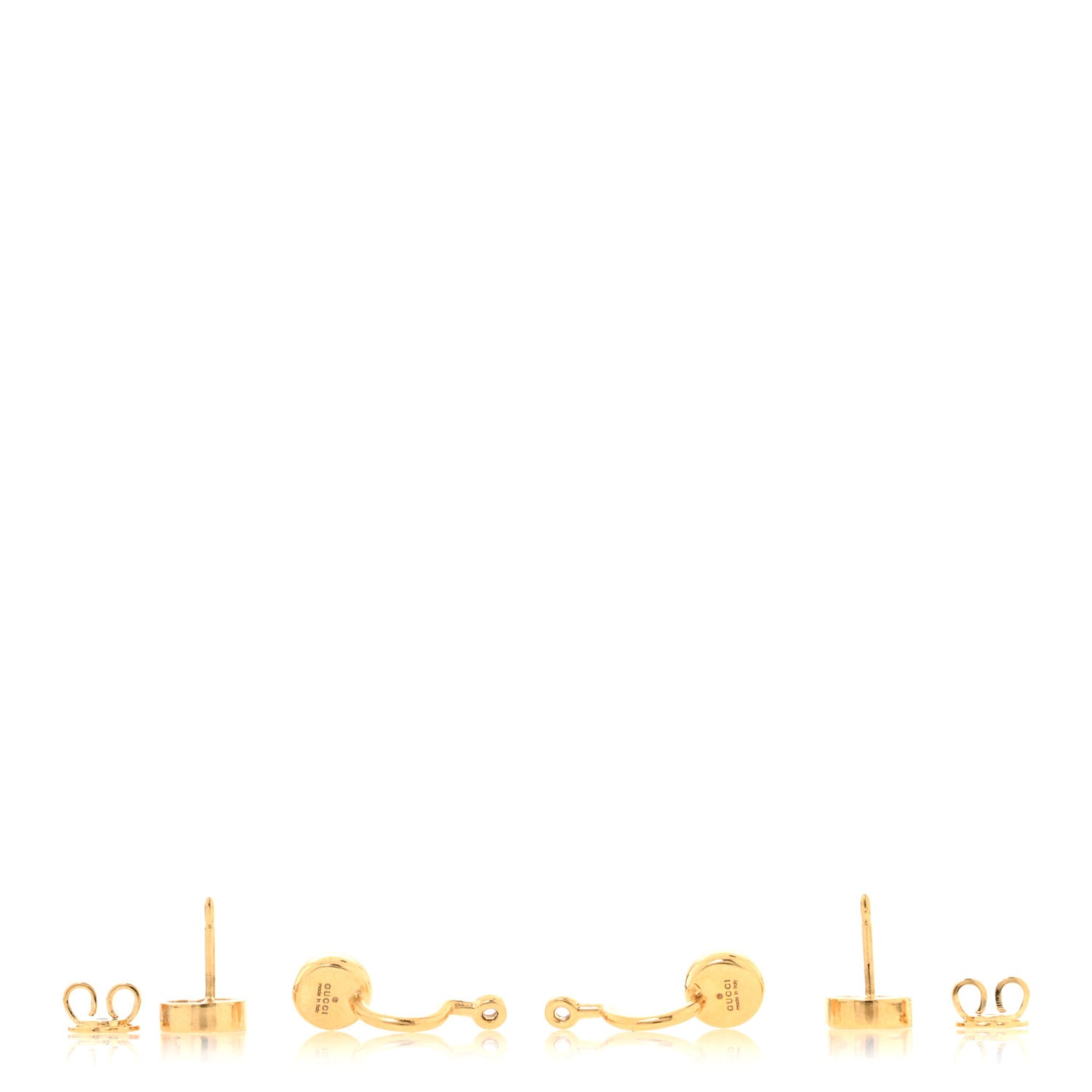 Metal Crystal Blondie Drop Earrings Gold