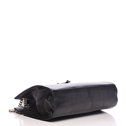 Gucci Saddle Soft Lux Large Emily Chain Shoulder Bag Black 4 of 17