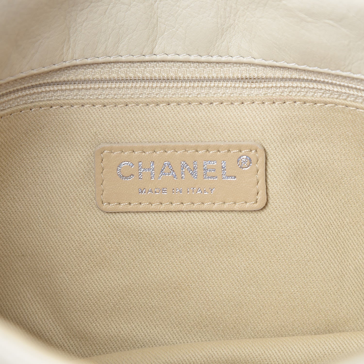 Chanel Calfskin Stitched Expandable Flap White 7 of 12