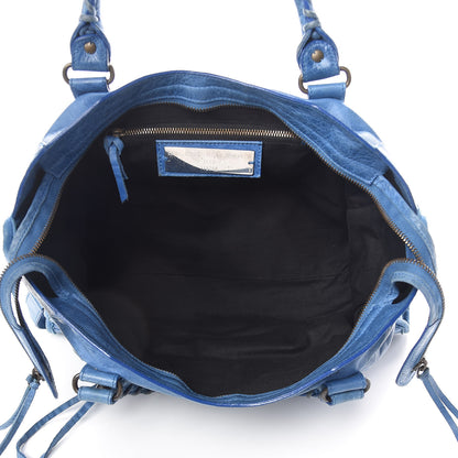 Balenciaga Agneau Classic Hardware City Bleu 5 of 22