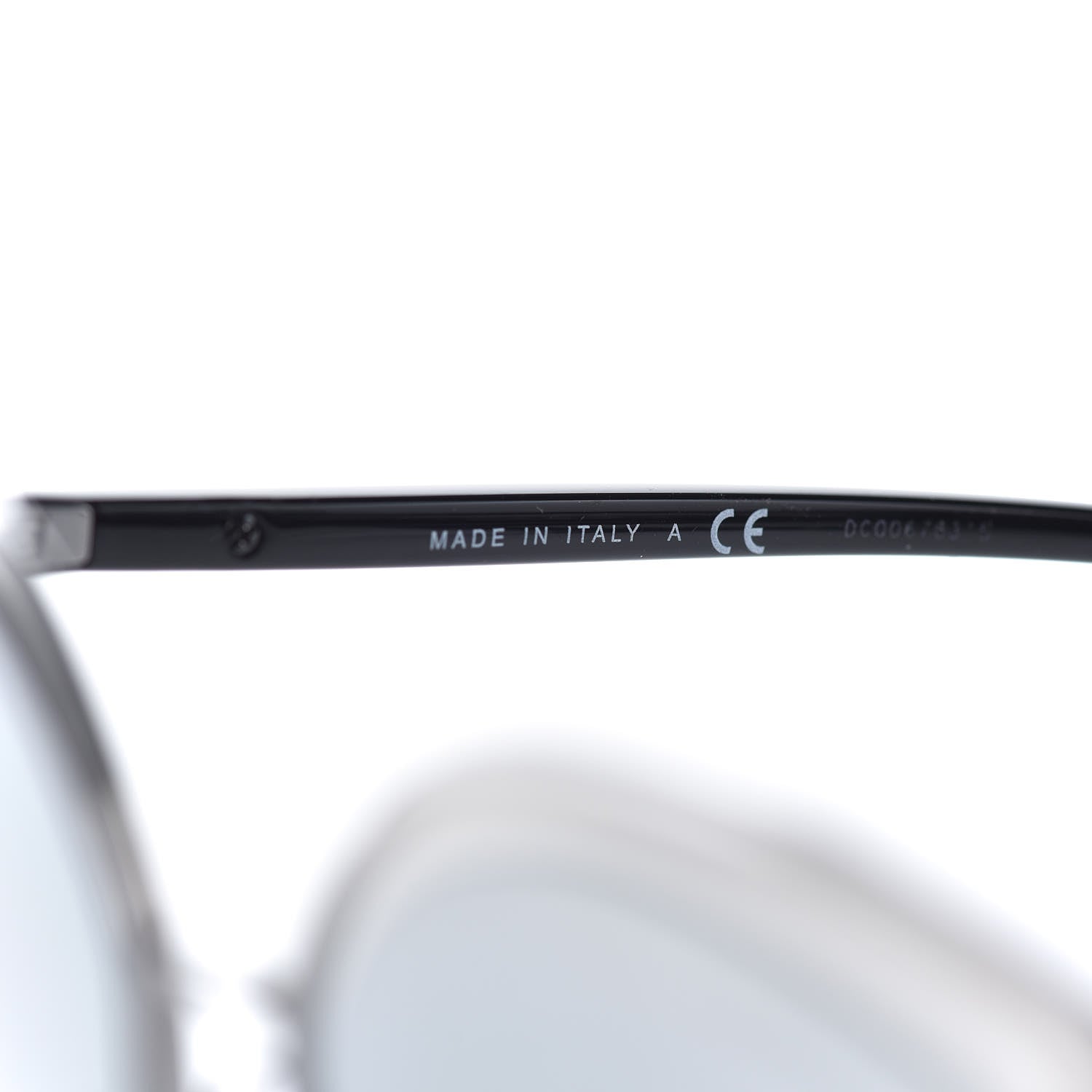 Chanel Metal Cat Eye Sunglasses 4222 Silver Black 6 of 8