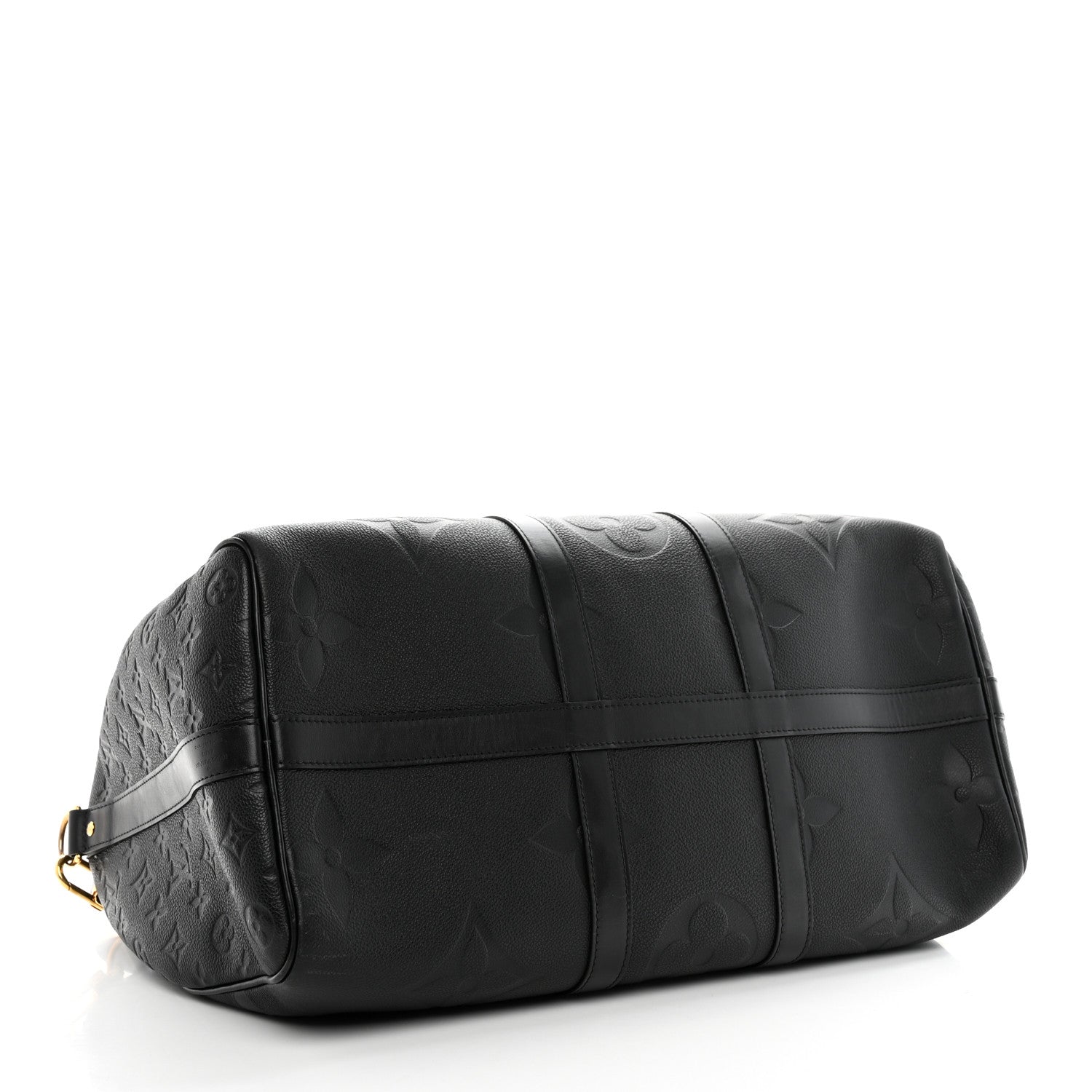 Louis Vuitton Empreinte Monogram Giant Keepall Bandouliere 45 Black 3 of 8