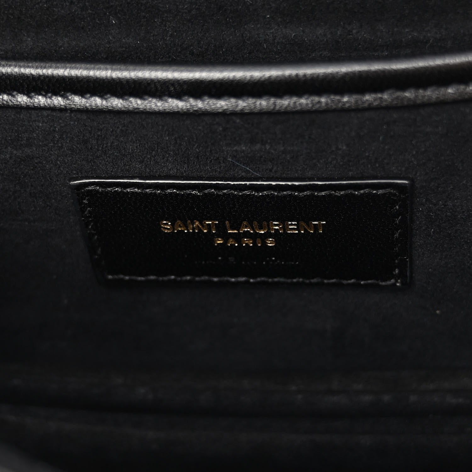 Saint Laurent Smooth Calfskin Small Charlie Shoulder Bag Black 6 of 9