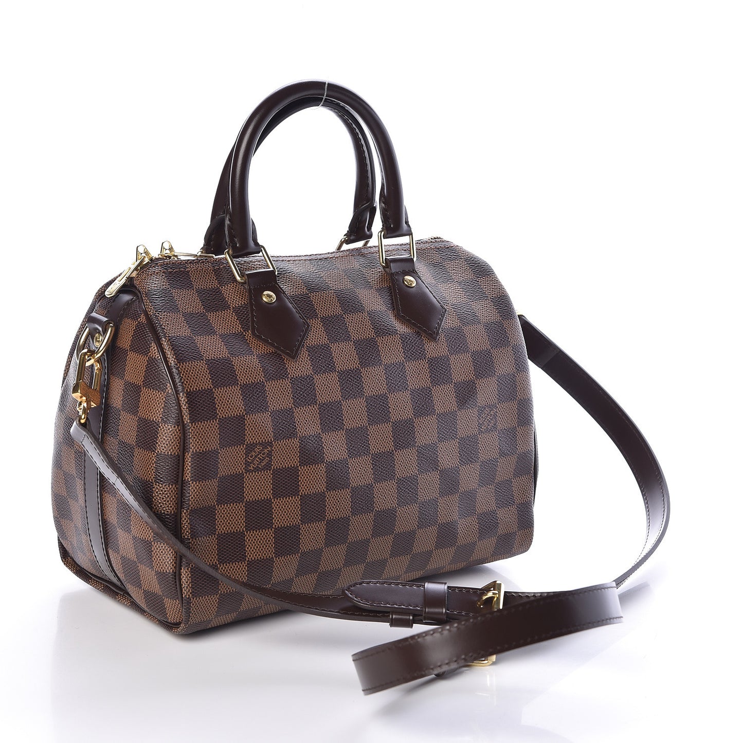 Damier Ebene Speedy Bandouliere 25