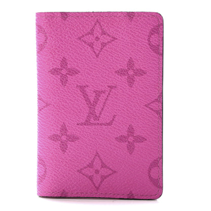 Louis Vuitton Taigarama Pocket Organizer NM Fuchsia 1 of 7
