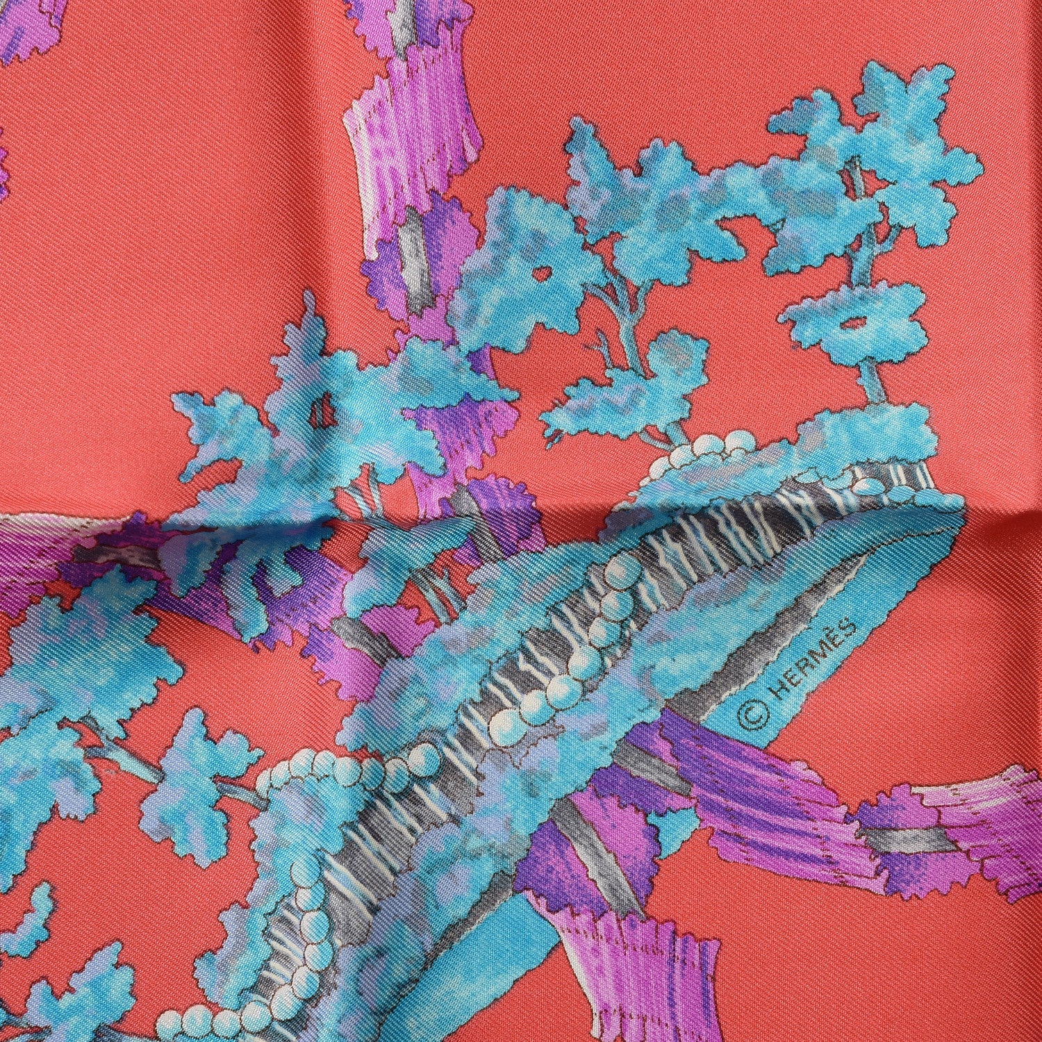 Hermes Silk SLe Sacre Du Printemps Scarf 90 4 of 4