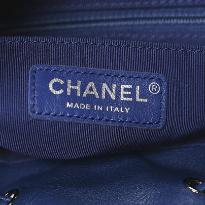 Chanel Lambskin Quilted Large Urban Spirit Backpack Blue 6 of 10