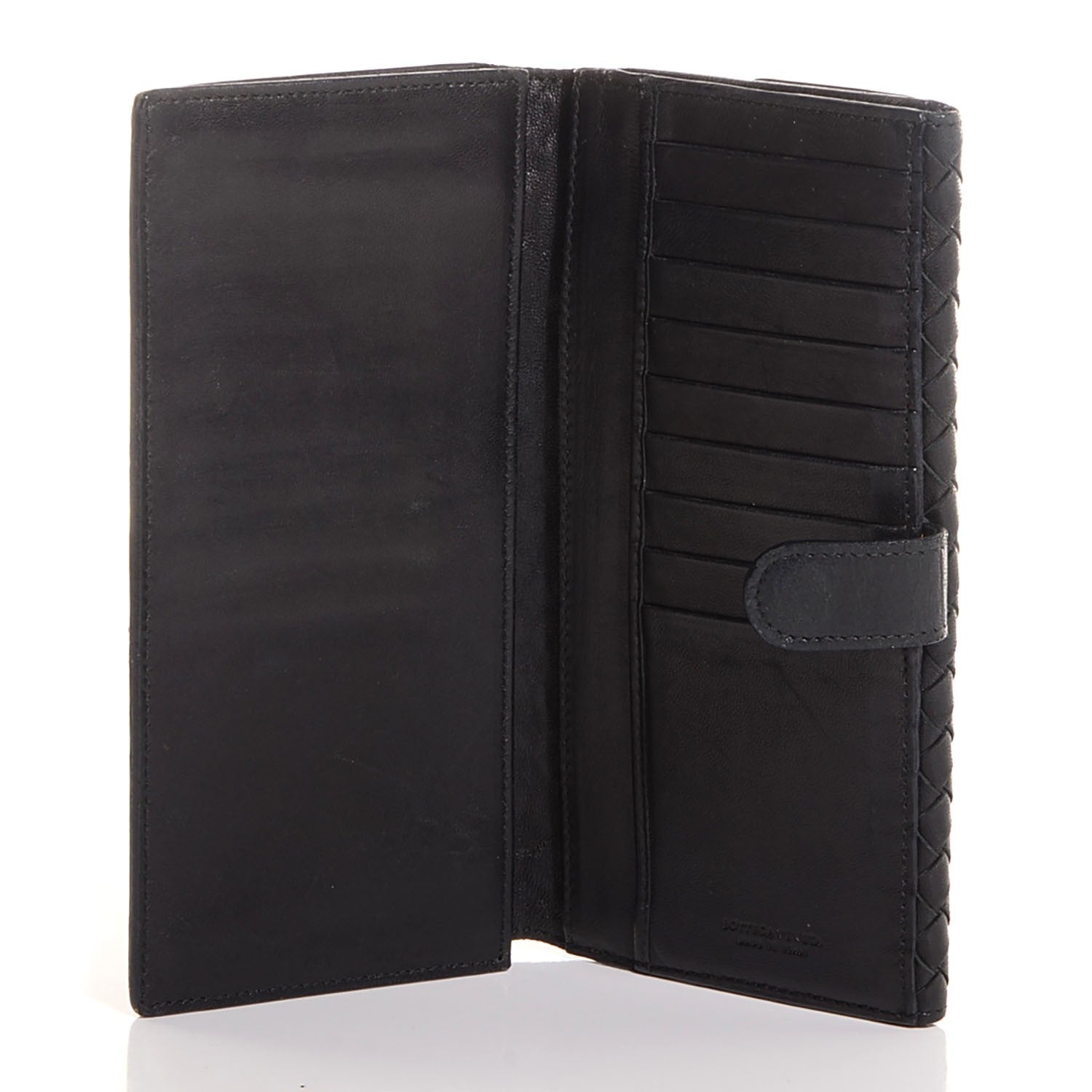 Bottega Veneta Nappa Intrecciato Continental Wallet Black 5 of 8