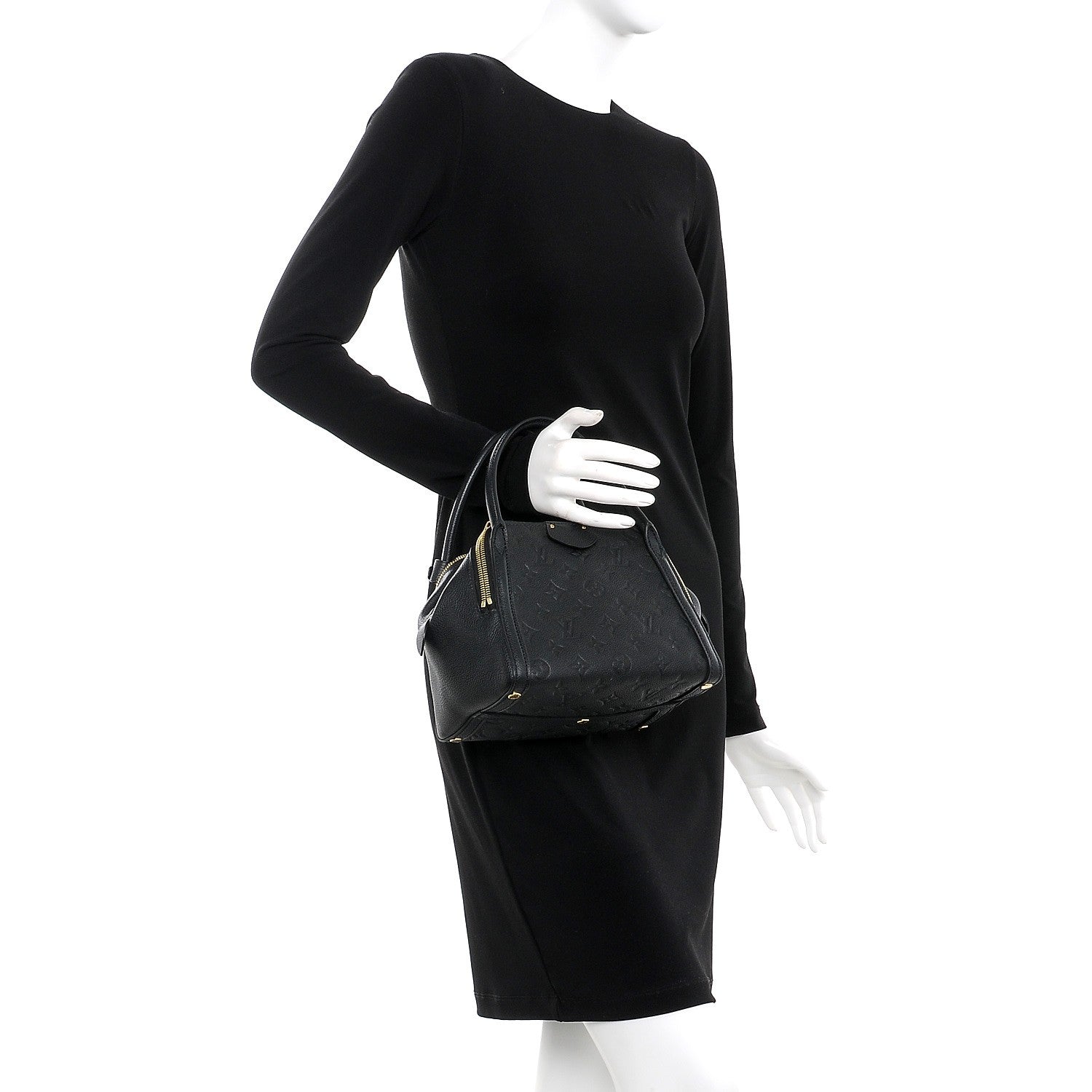 Louis Vuitton Empreinte Marais BB Black 2 of 9