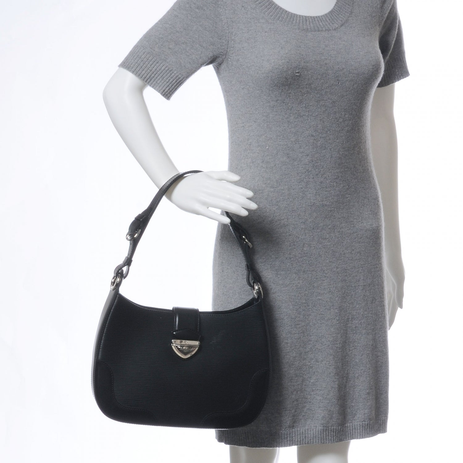 Louis Vuitton Epi Musette Bagatelle Black 2 of 7
