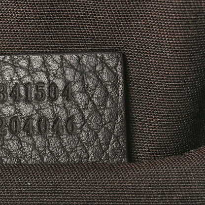 Gucci Crystal Monogram Dollar Calfskin Mini Dome Bag Beige Ebony Testa di Moro 7 of 10