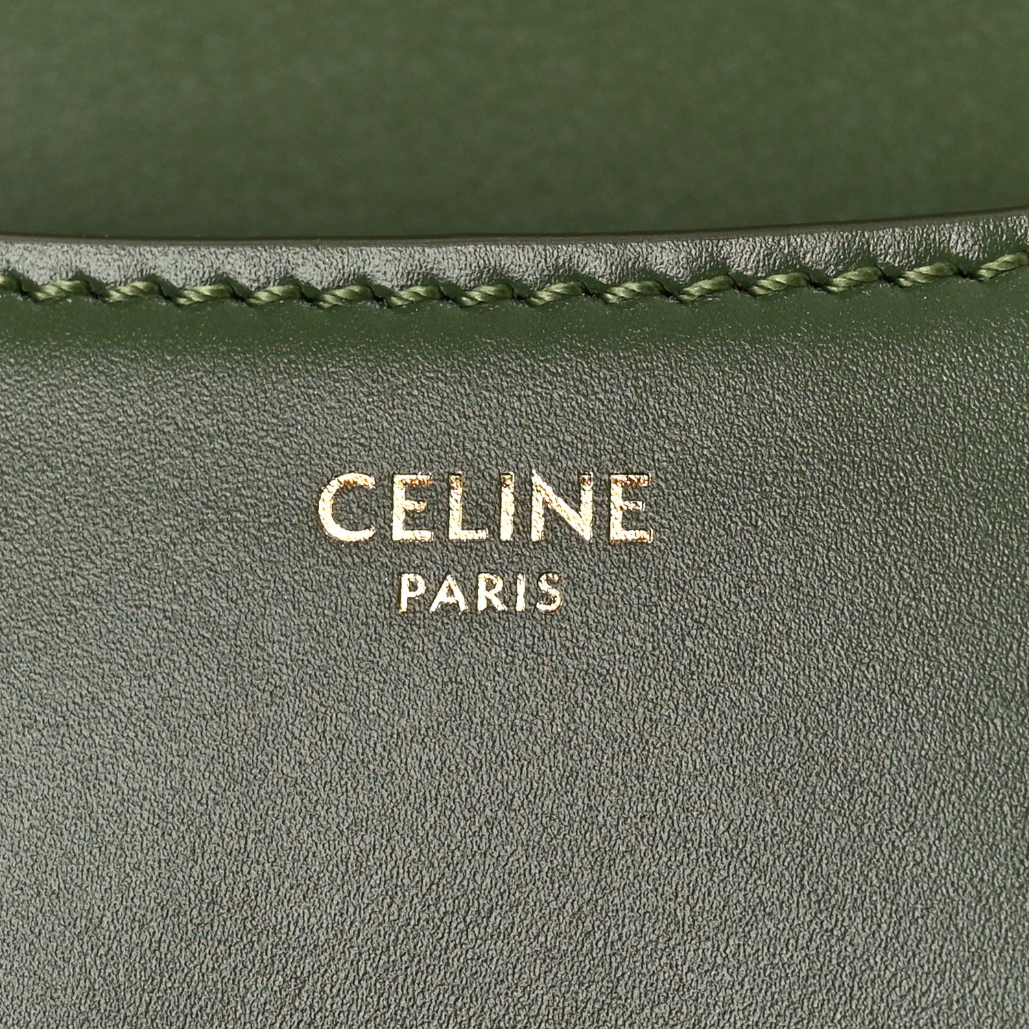 Celine Natural Calfskin Small Crecy Bag Green 6 of 8