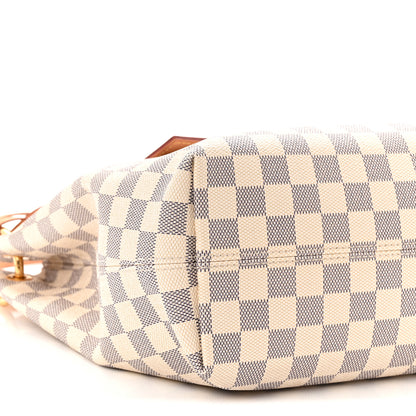 Louis Vuitton Damier Azur Graceful PM Rose Ballerine 9 of 10