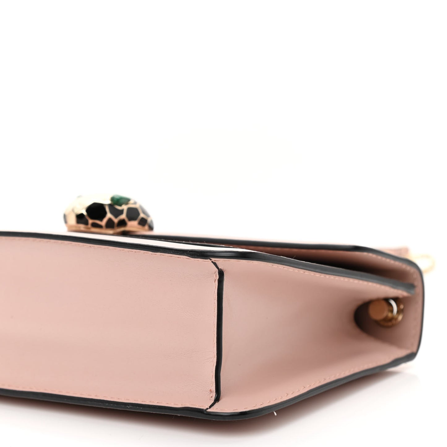 Calfskin Serpenti Forever Crossbody Bag Light Pink