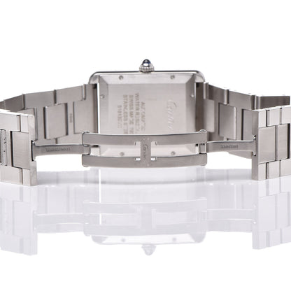 Cartier Stainless Steel 31mm Tank Solo Automatic Watch 6 of 7