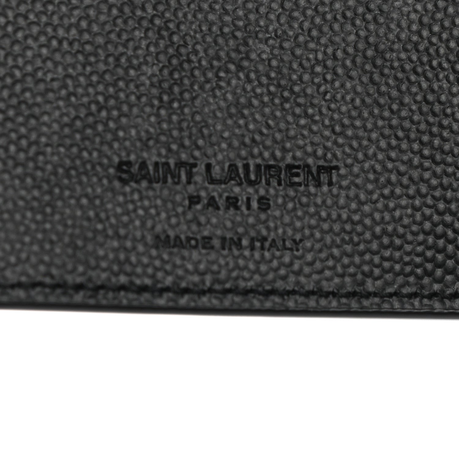 Saint Laurent Grain De Poudre Zebra Print East West Wallet Pink 6 of 6